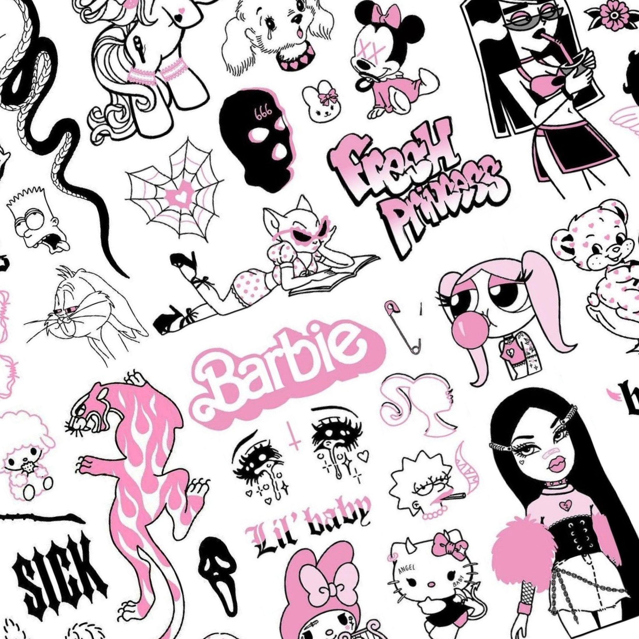 Calcomanías de mezcla de tatuajes