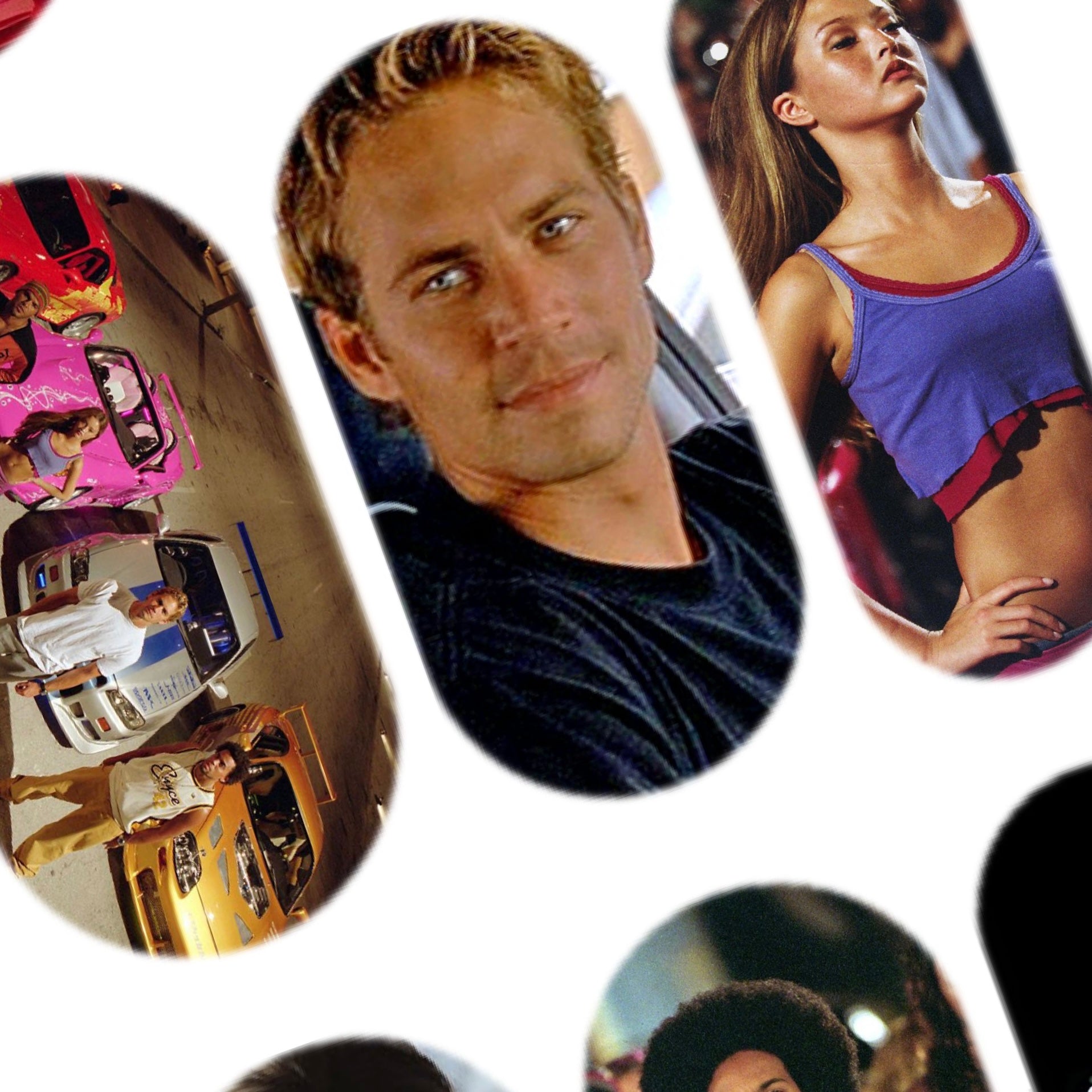 2 Calcomanías Rápidos 2 Furiosos