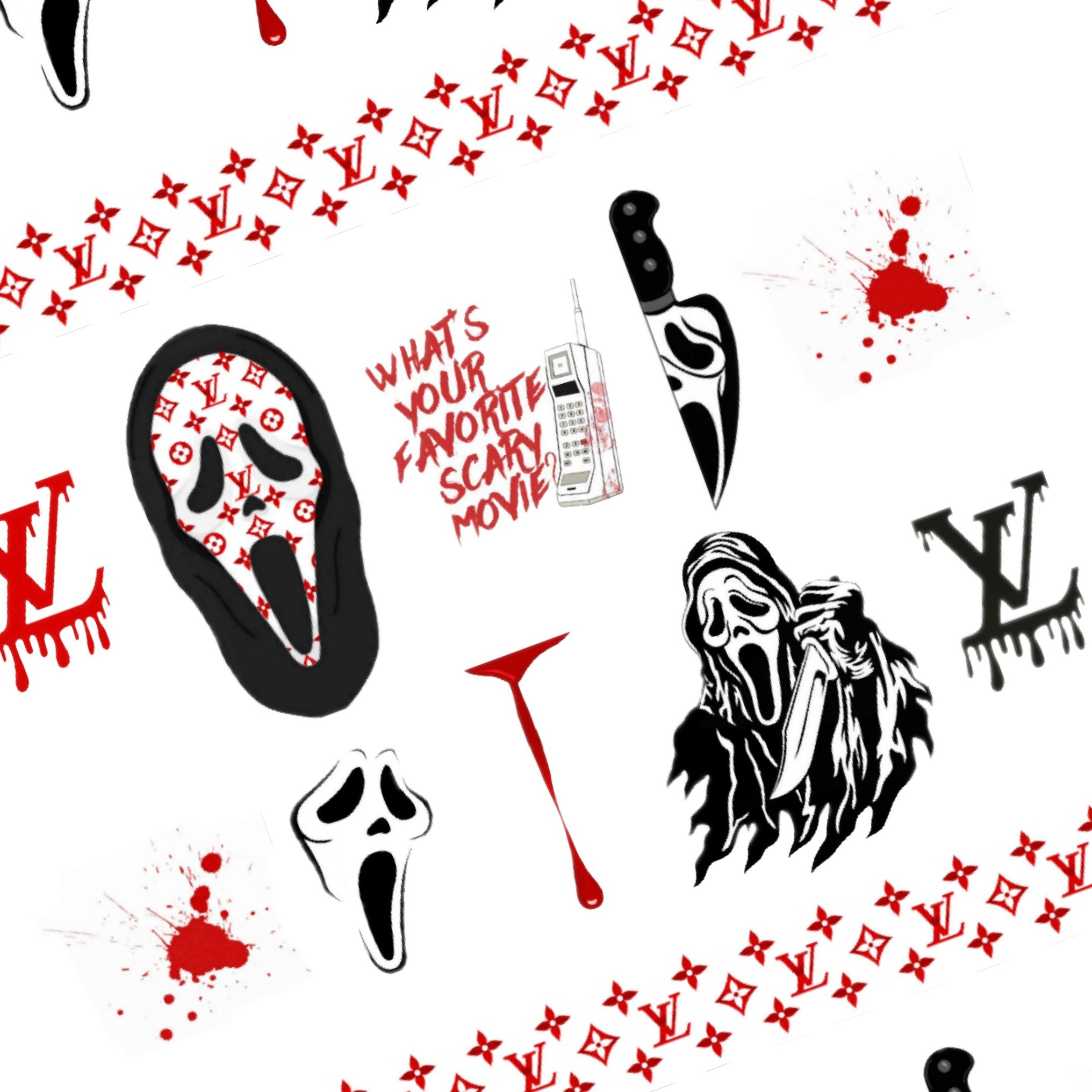 Calcomanías de diseñador de gritos