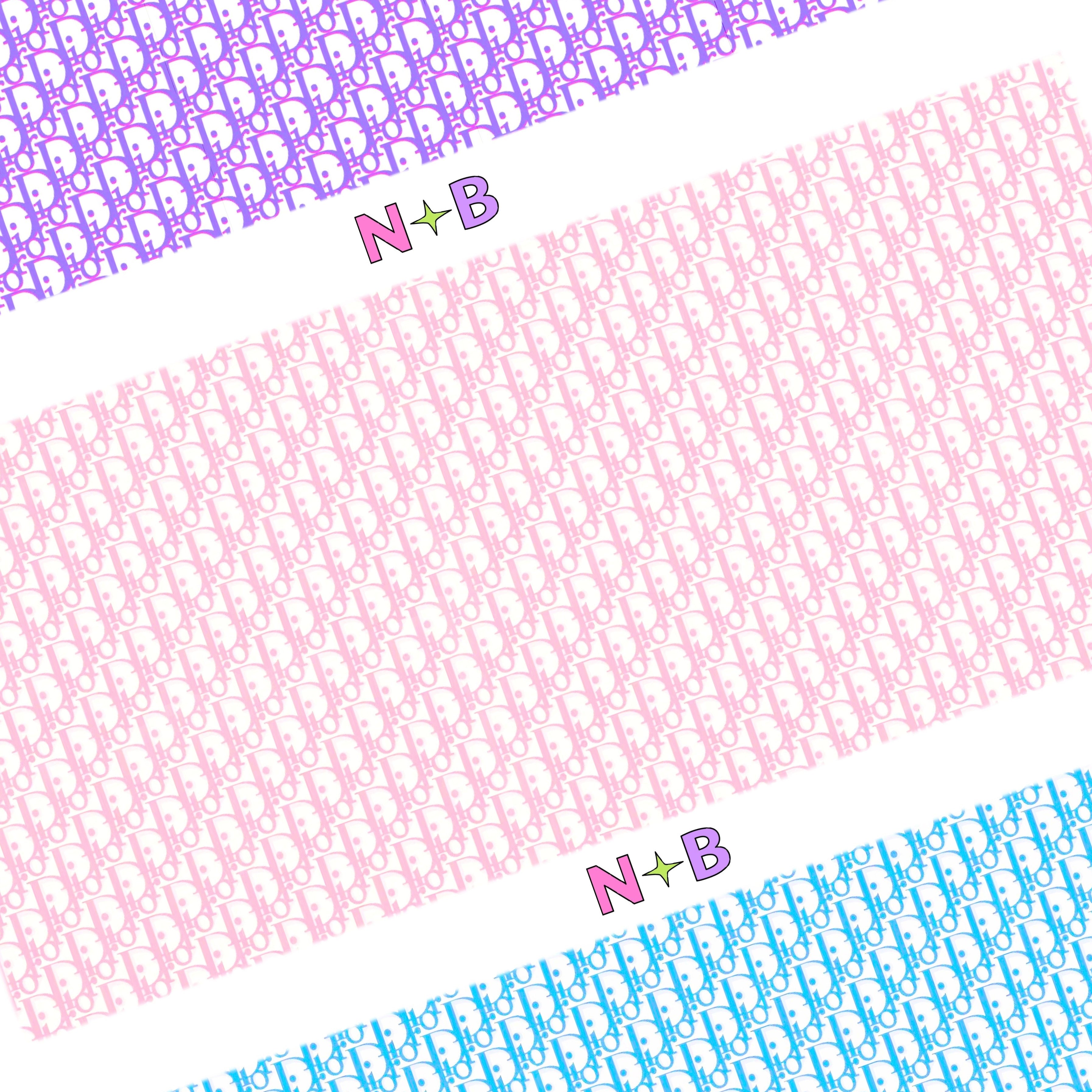 Calcomanías de diseño en colores pastel