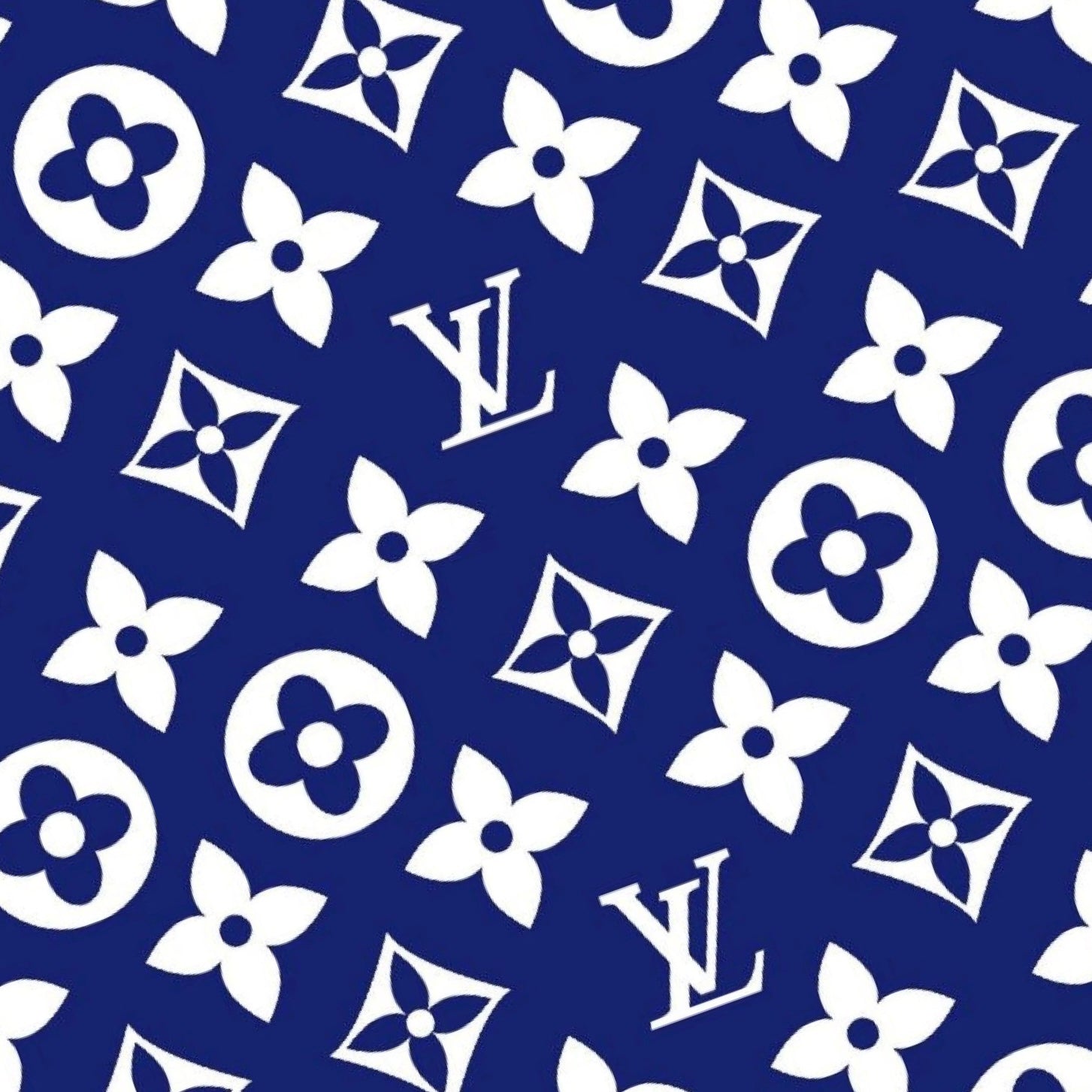 Calcomanías de diseño en azul oscuro