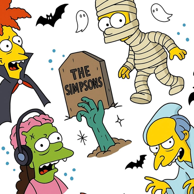 Spooky Springfield Nail Decals