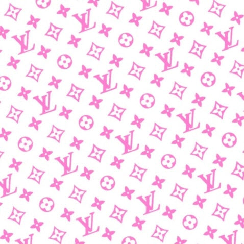 Calcomanías de diseño LV brillantes