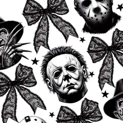Laced In Horror Nail Decals