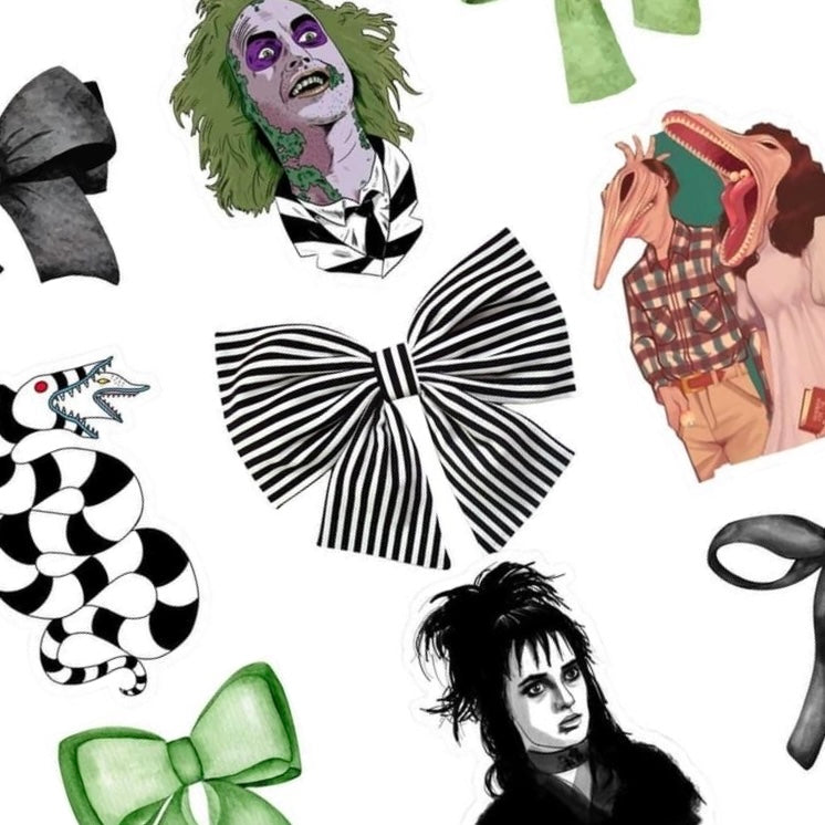 Beetle Bows Nail Decals