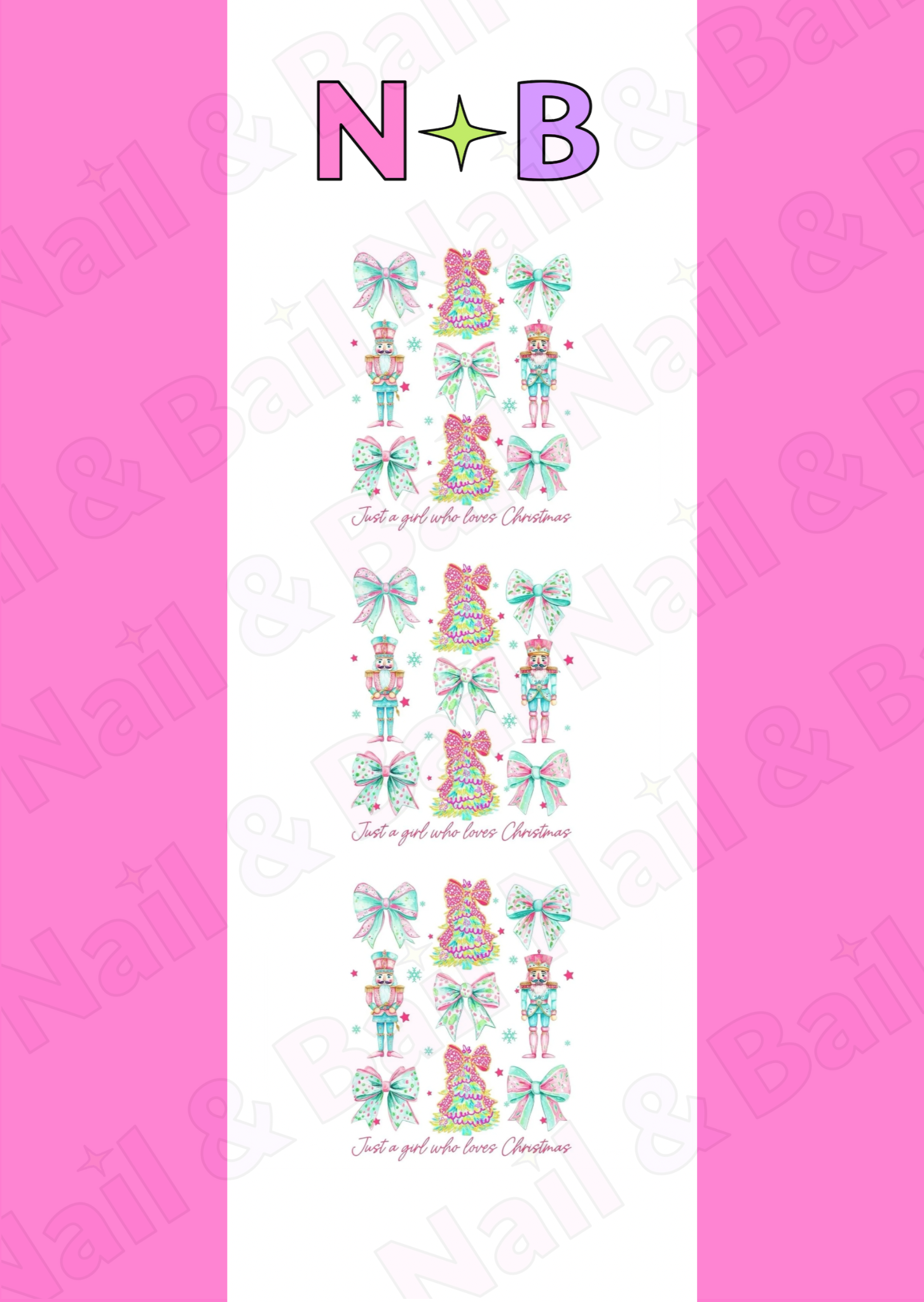 Nutcracker Fantasy Nail Decals