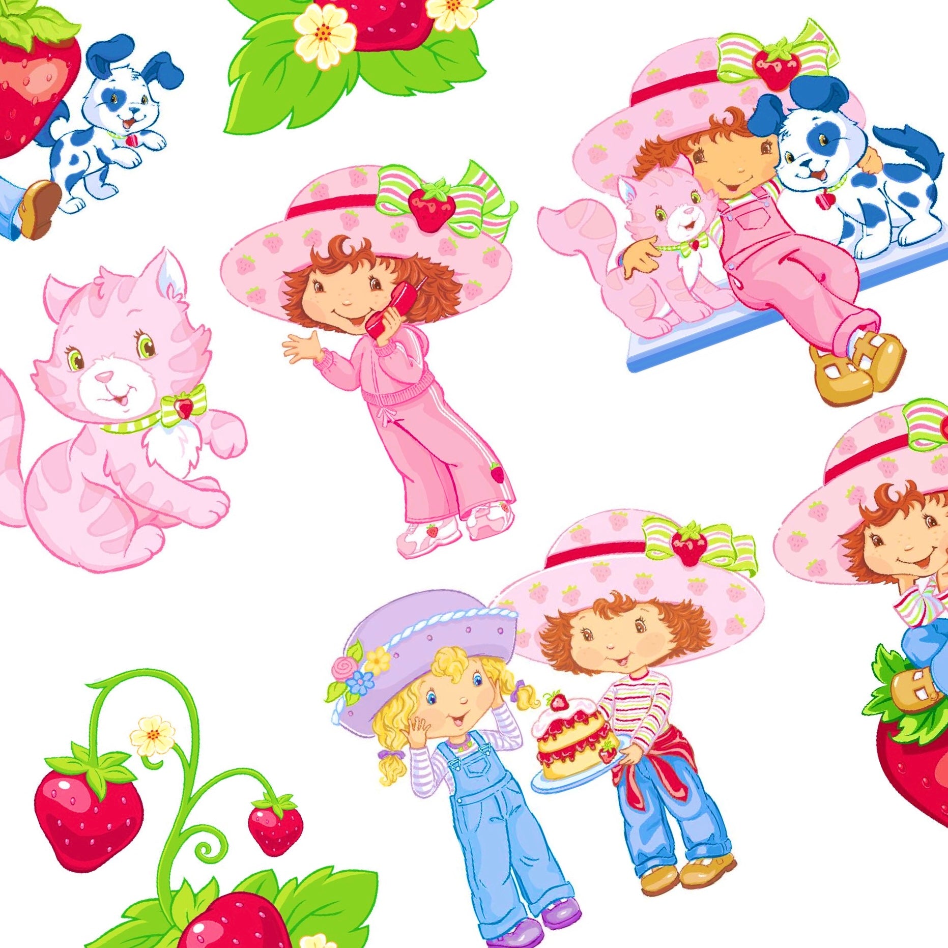 Strawberry Shortcake Decals