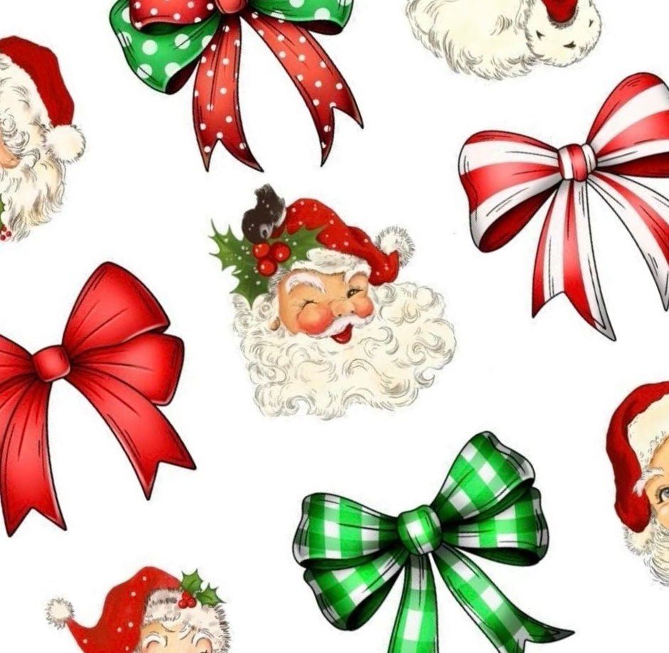 Classic Claus Nail Decals