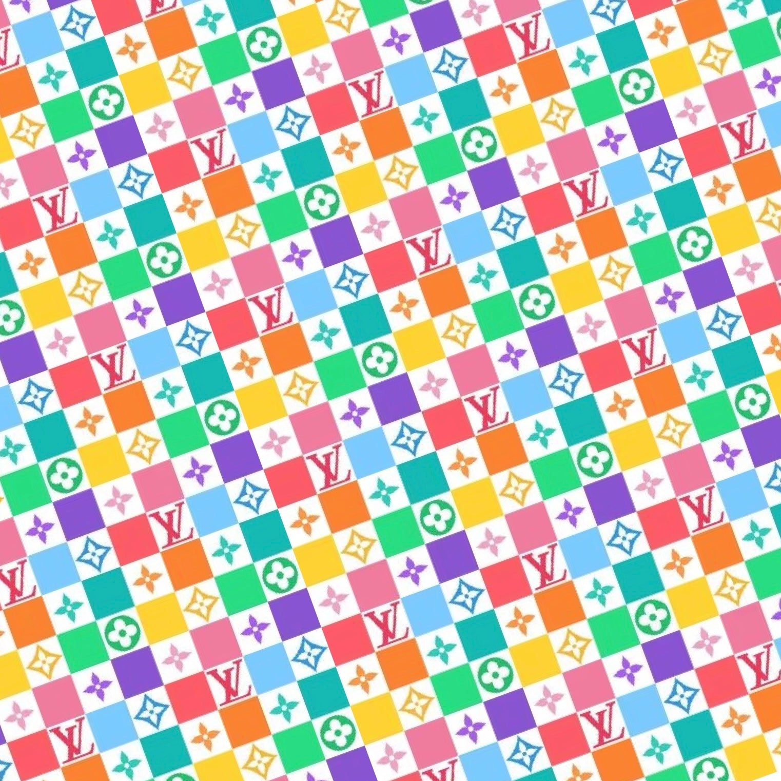 Calcomanías cuadradas de diseñador