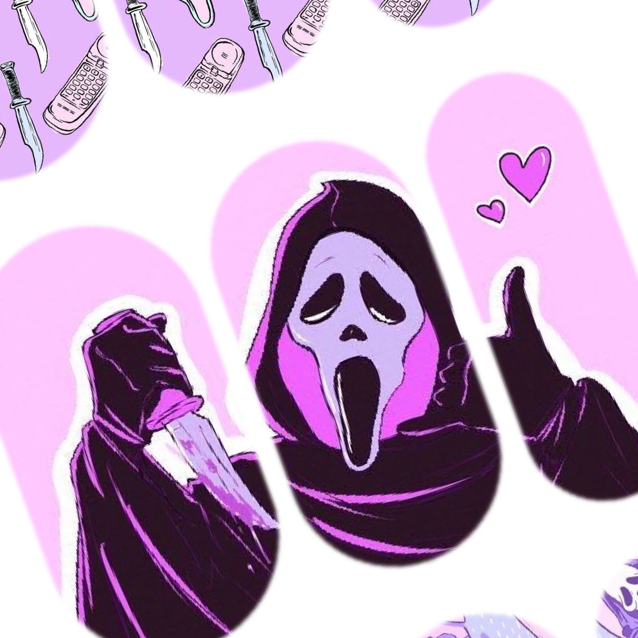 Calcomanías de gritos