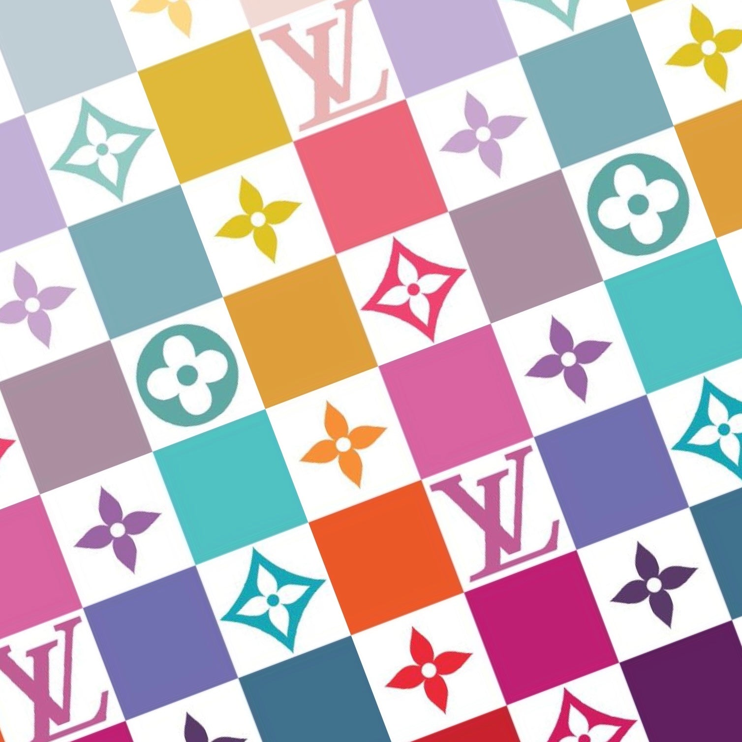 Ombré Designer Square Decals