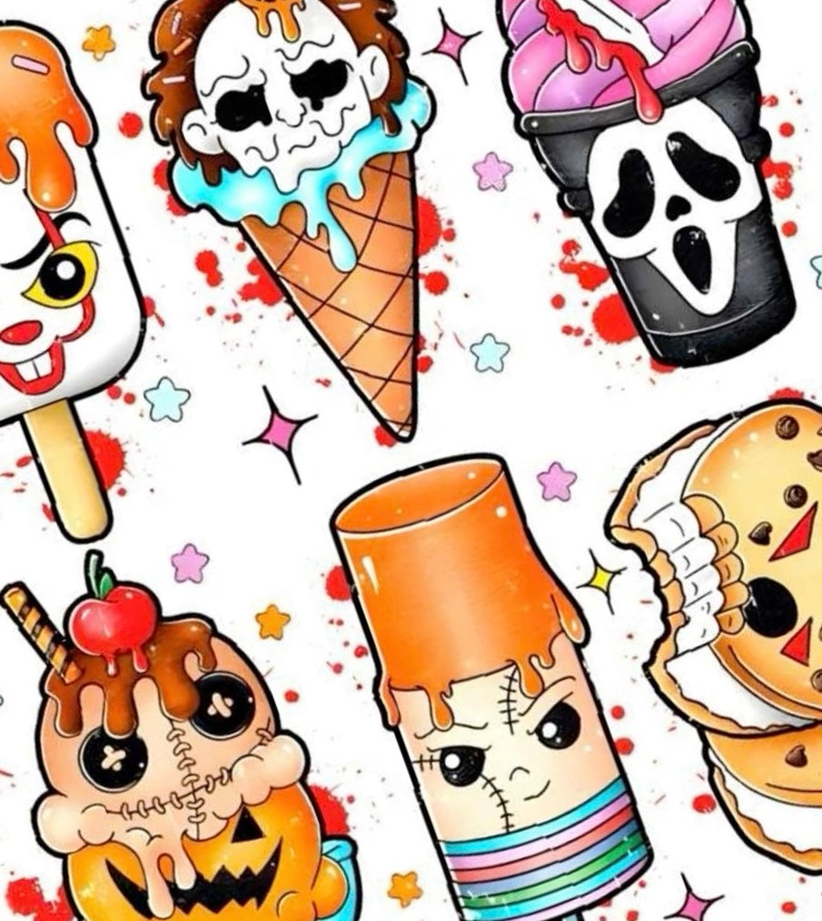 Deadly Desserts Nail Decals