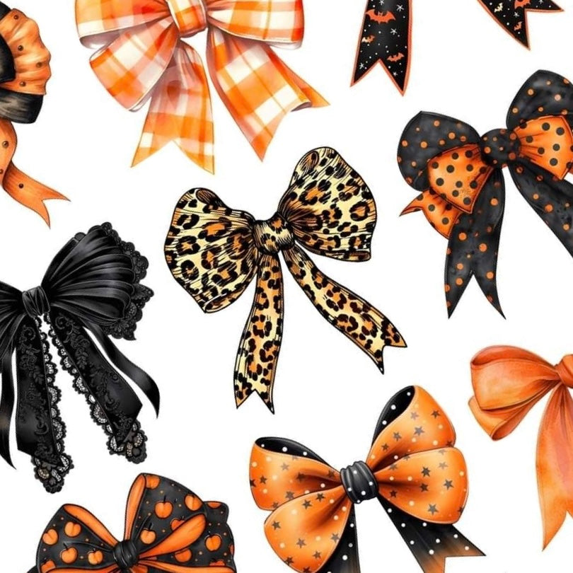 Bewitching Bows Nail Decals