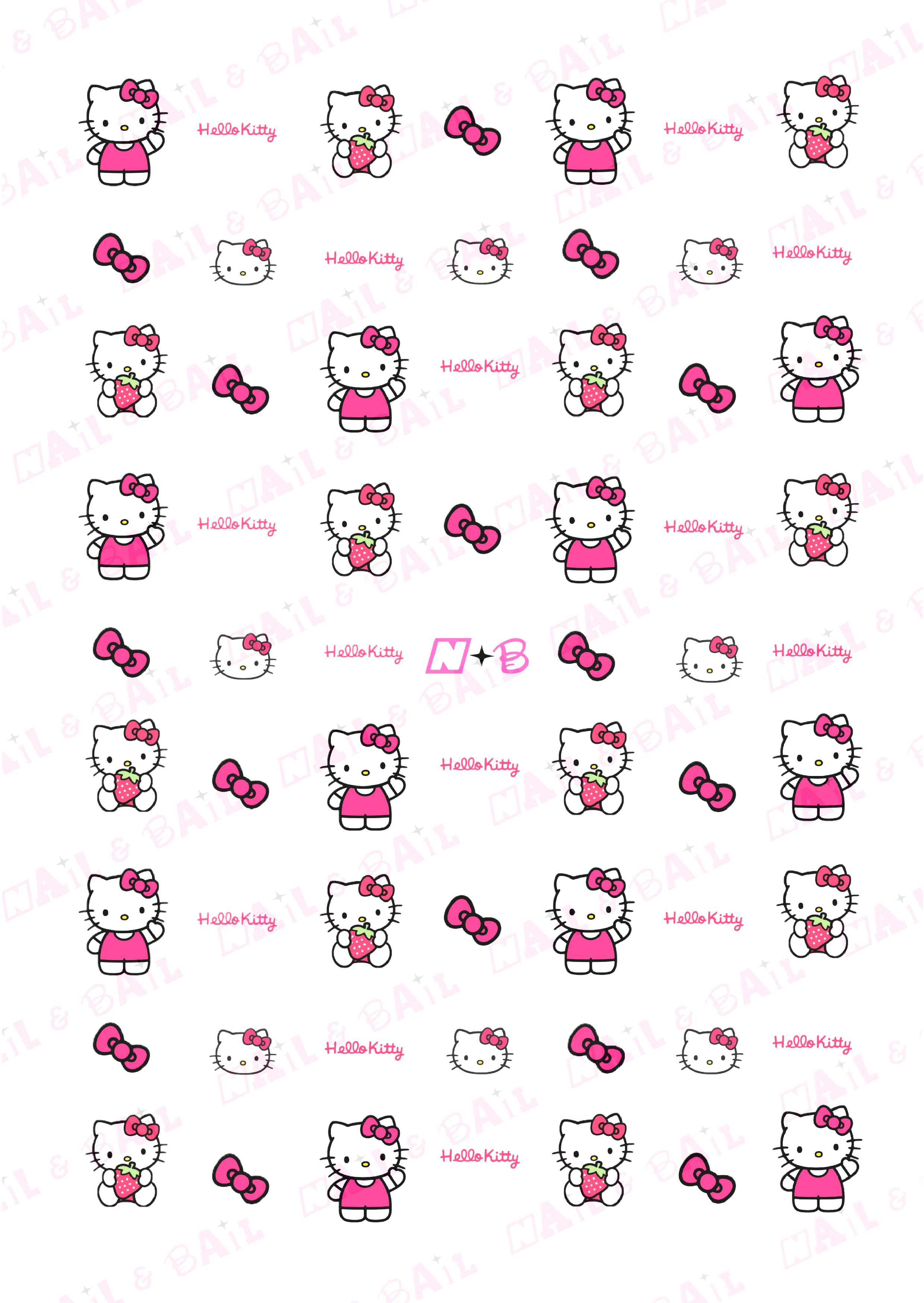 Calcomanías de Hello Kitty