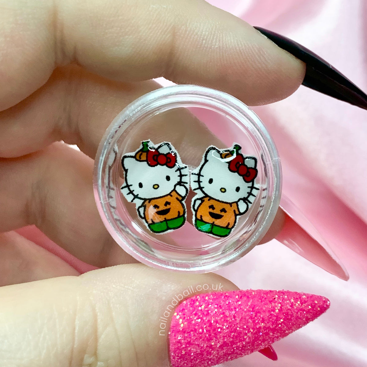 6pcs Kitty Pumpkin Charms