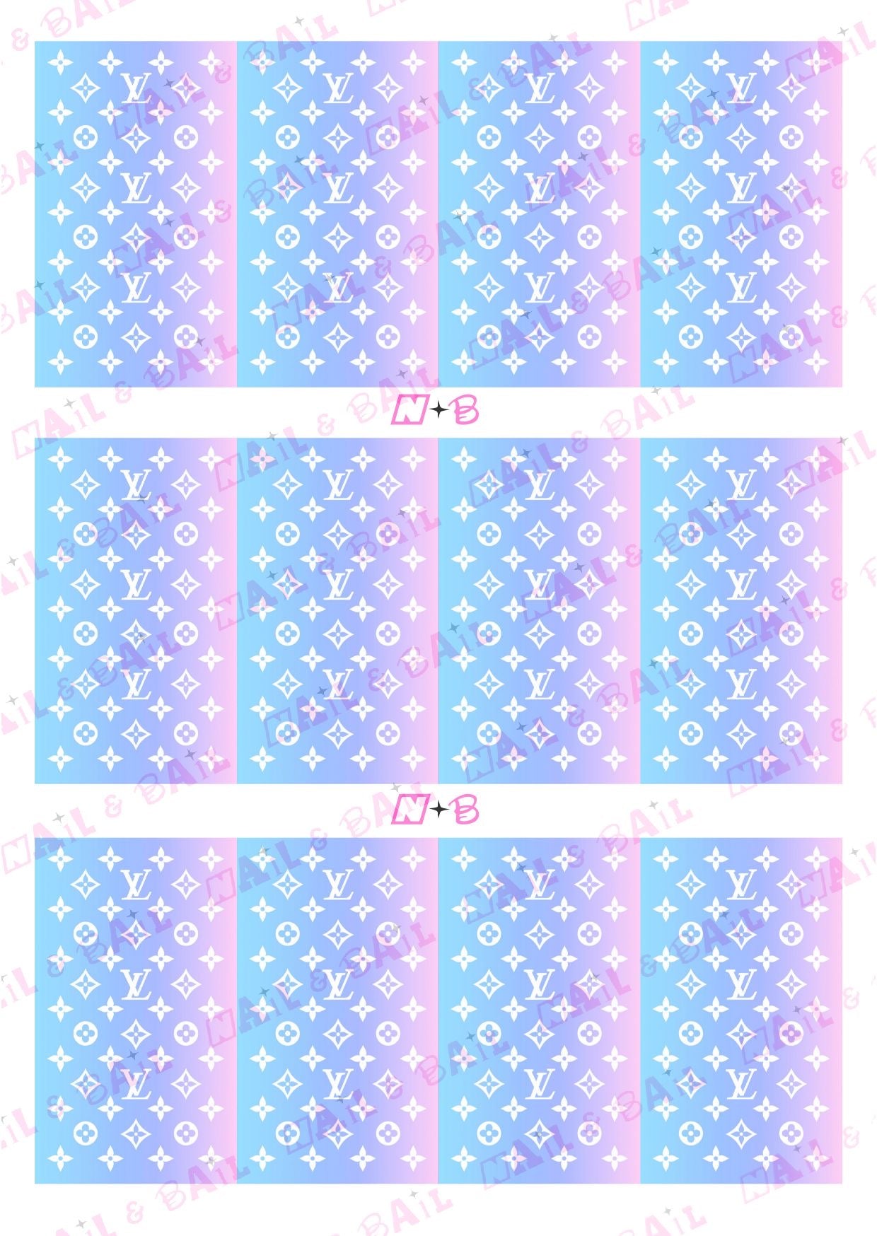 Calcomanías de diseñador ombré