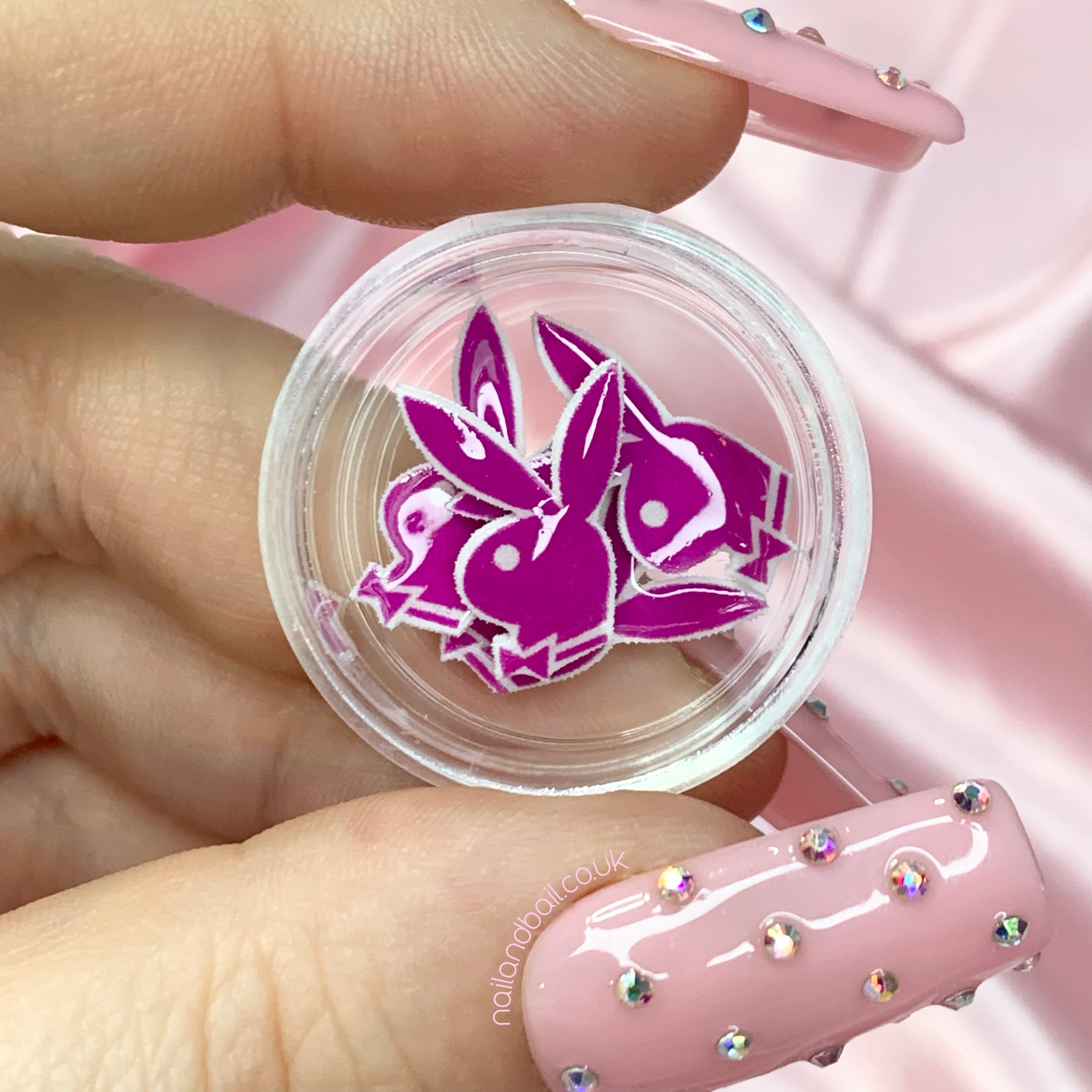 Introducing our handmade 6pcs Bright Bunny Nail Charms! Add a touch of glamour to your nails with these adorable charms, available in various colors. Perfect for any occasion, these high-quality charms are a must-have for any fashion-forward individual. Order now and take your nail game to the next level!